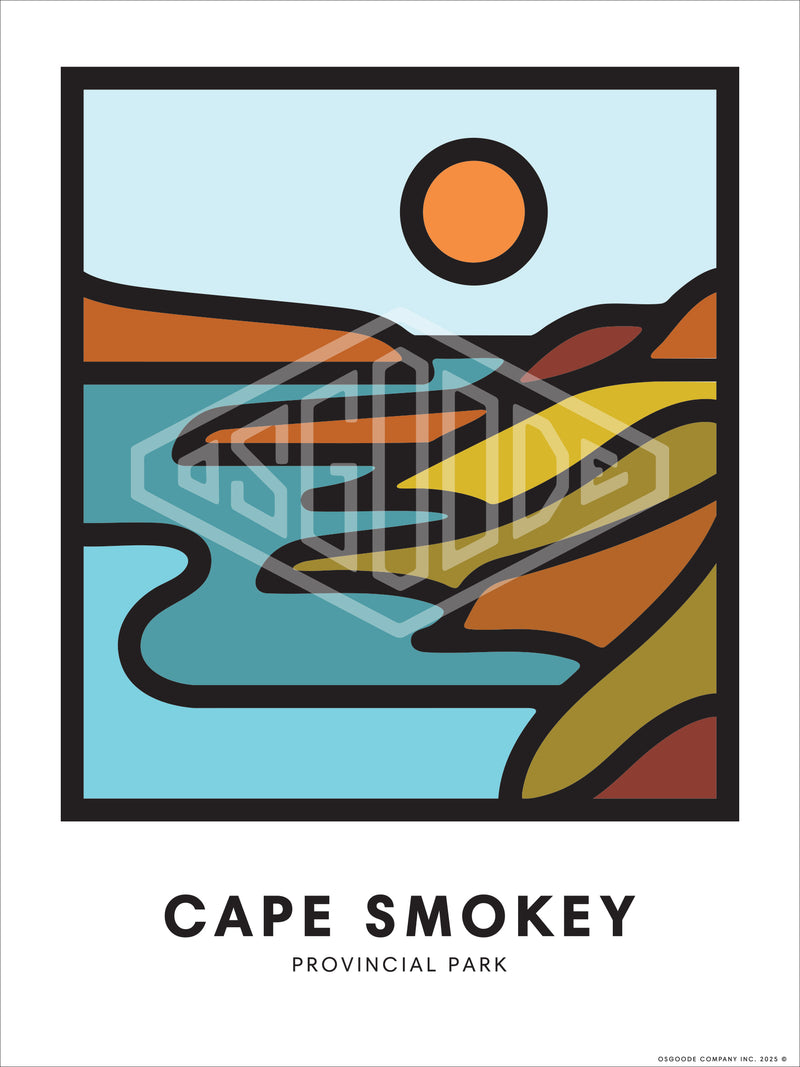 CAPE SMOKEY PRINT