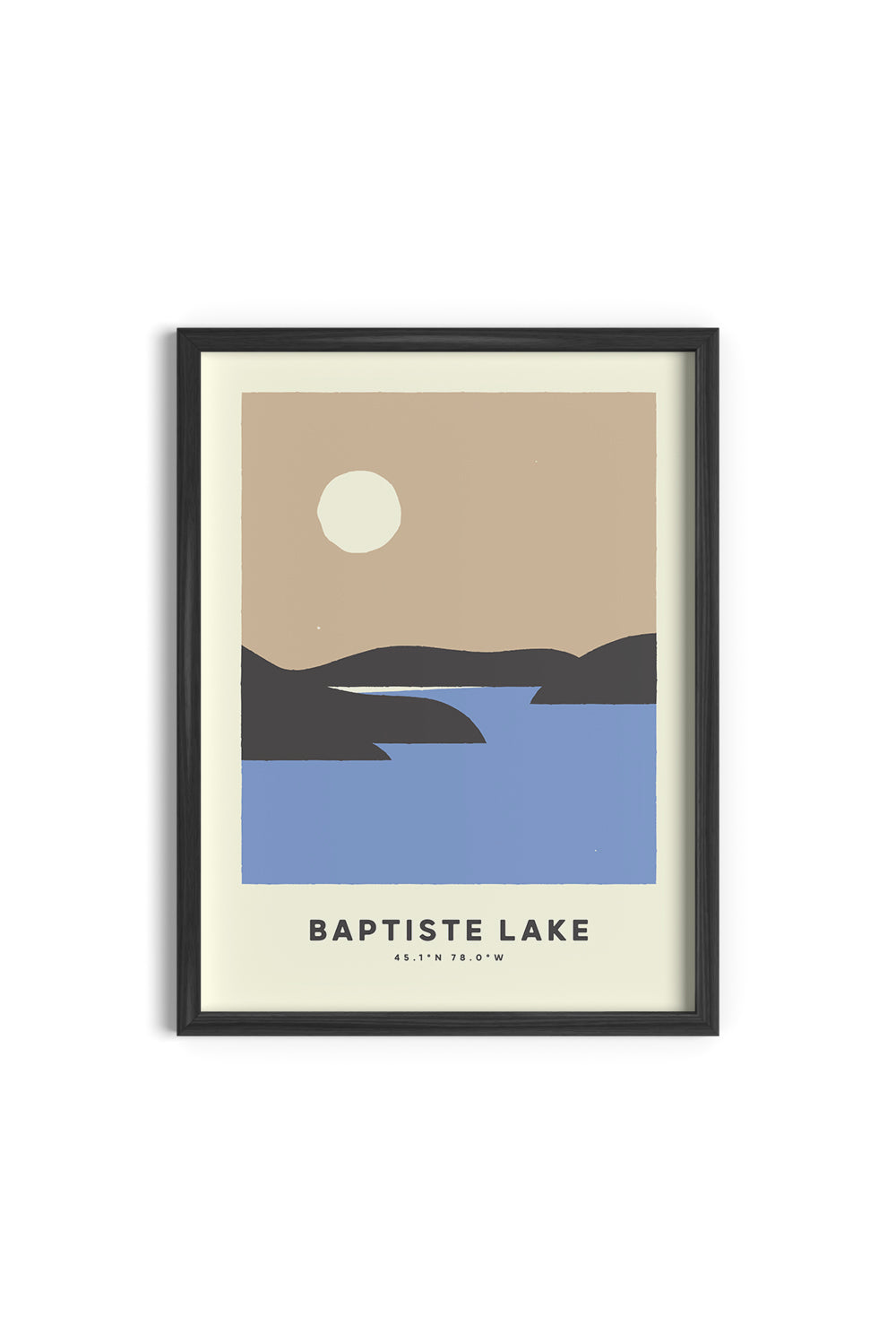 BAPTISTE LAKE PRINT