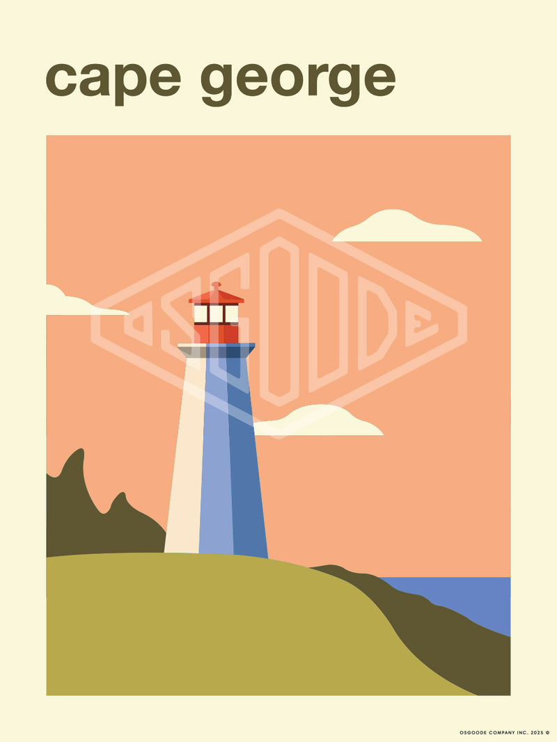 CAPE GEORGE PRINT