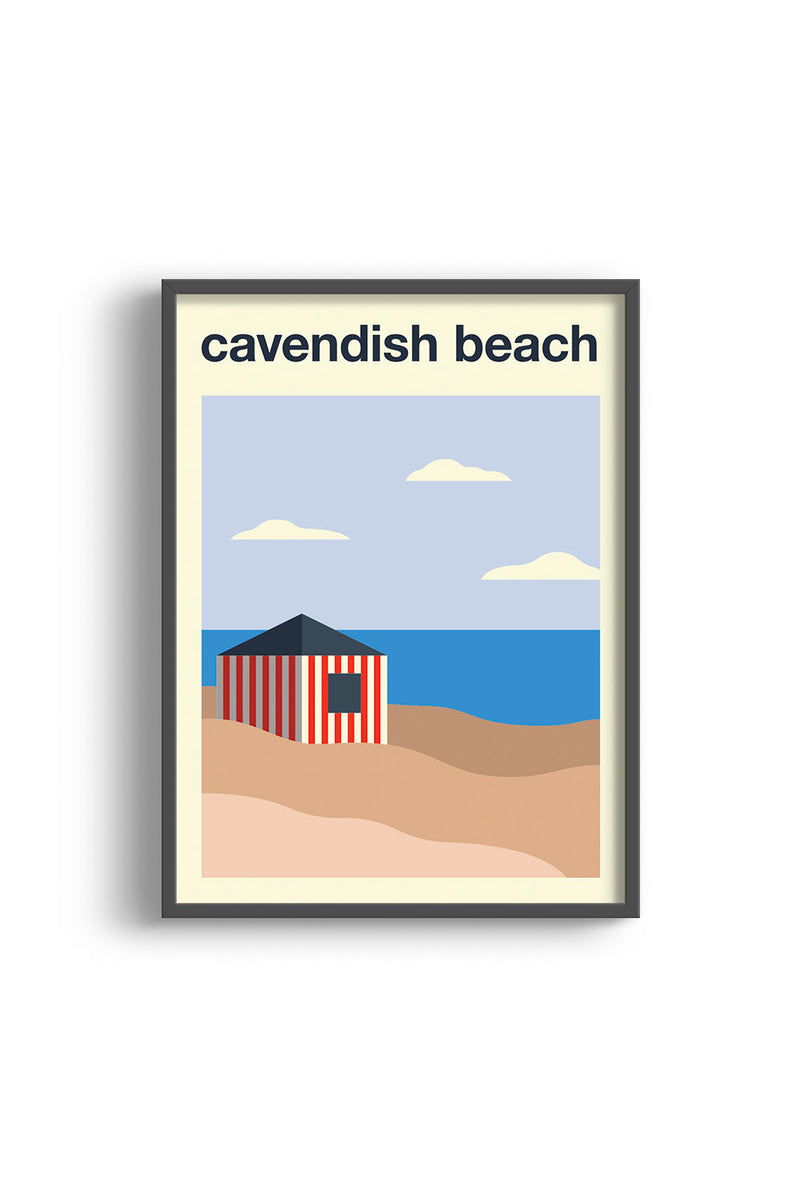 CAVENDISH BEACH PRINT