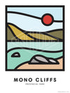 MONO CLIFFS PRINT