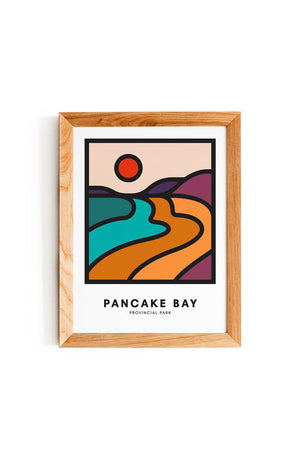 PANCAKE BAY PRINT