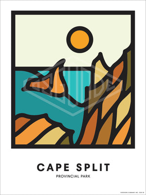 CAPE SPLIT PRINT