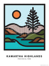 KAWARTHA HIGHLANDS PRINT