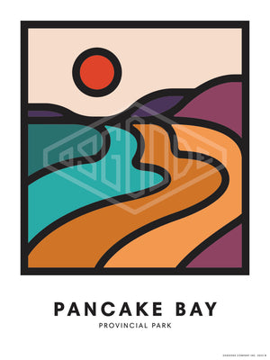 PANCAKE BAY PRINT