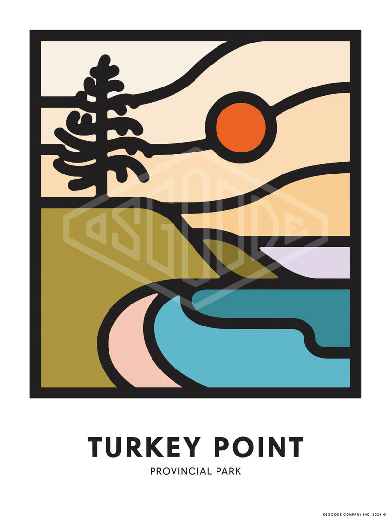 TURKEY POINT PRINT