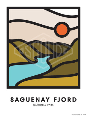 SAGUENAY FJORD PRINT