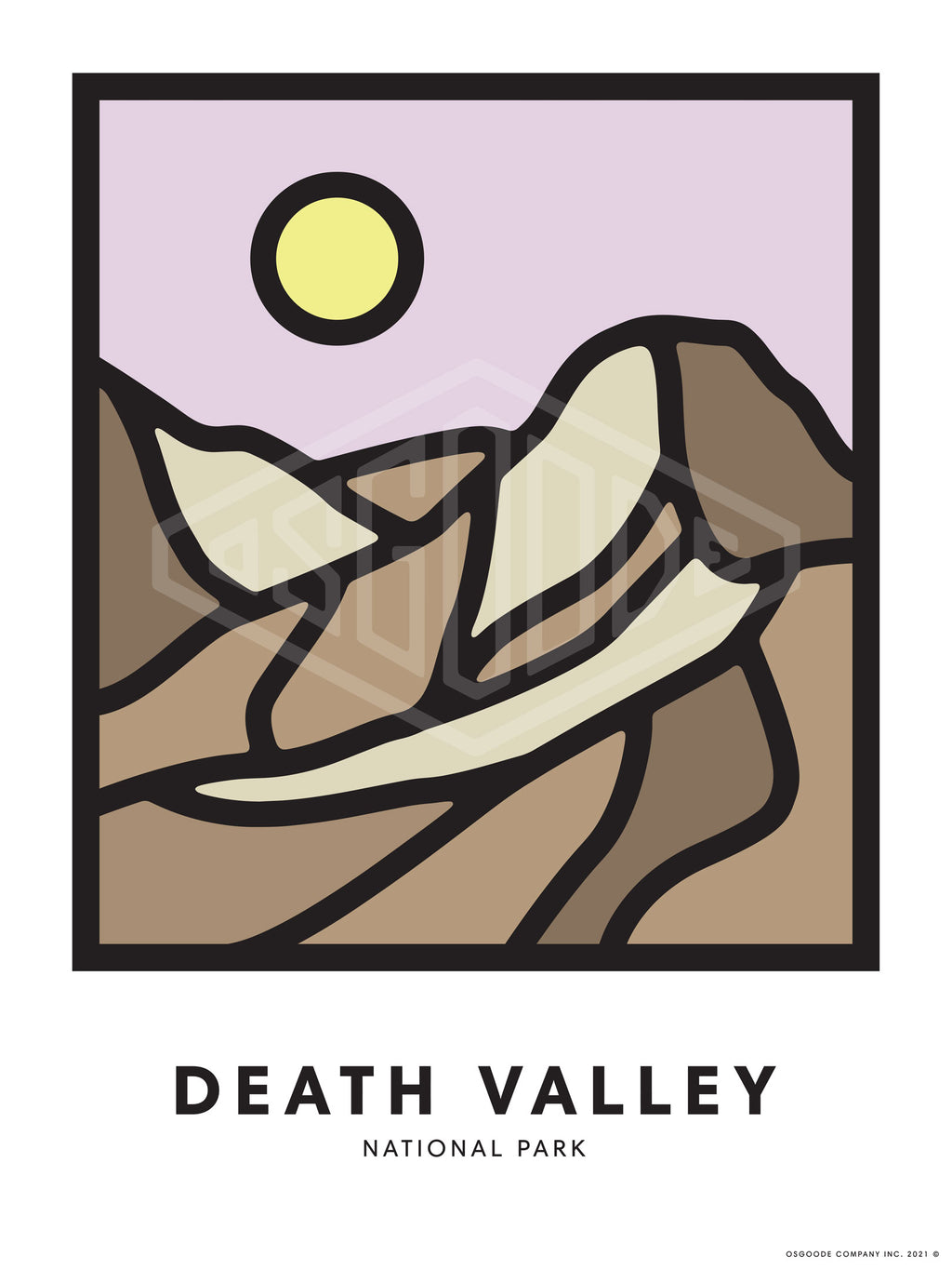 DEATH VALLEY PRINT