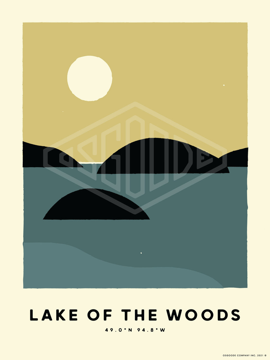 LAKE OF THE WOODS PRINT