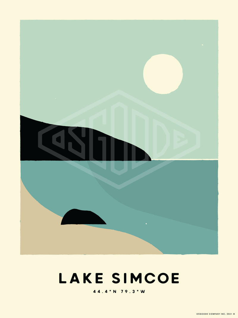 LAKE SIMCOE PRINT