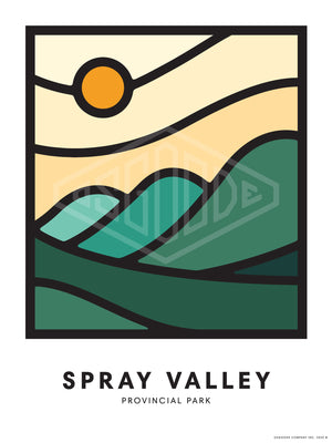 SPRAY VALLEY PRINT