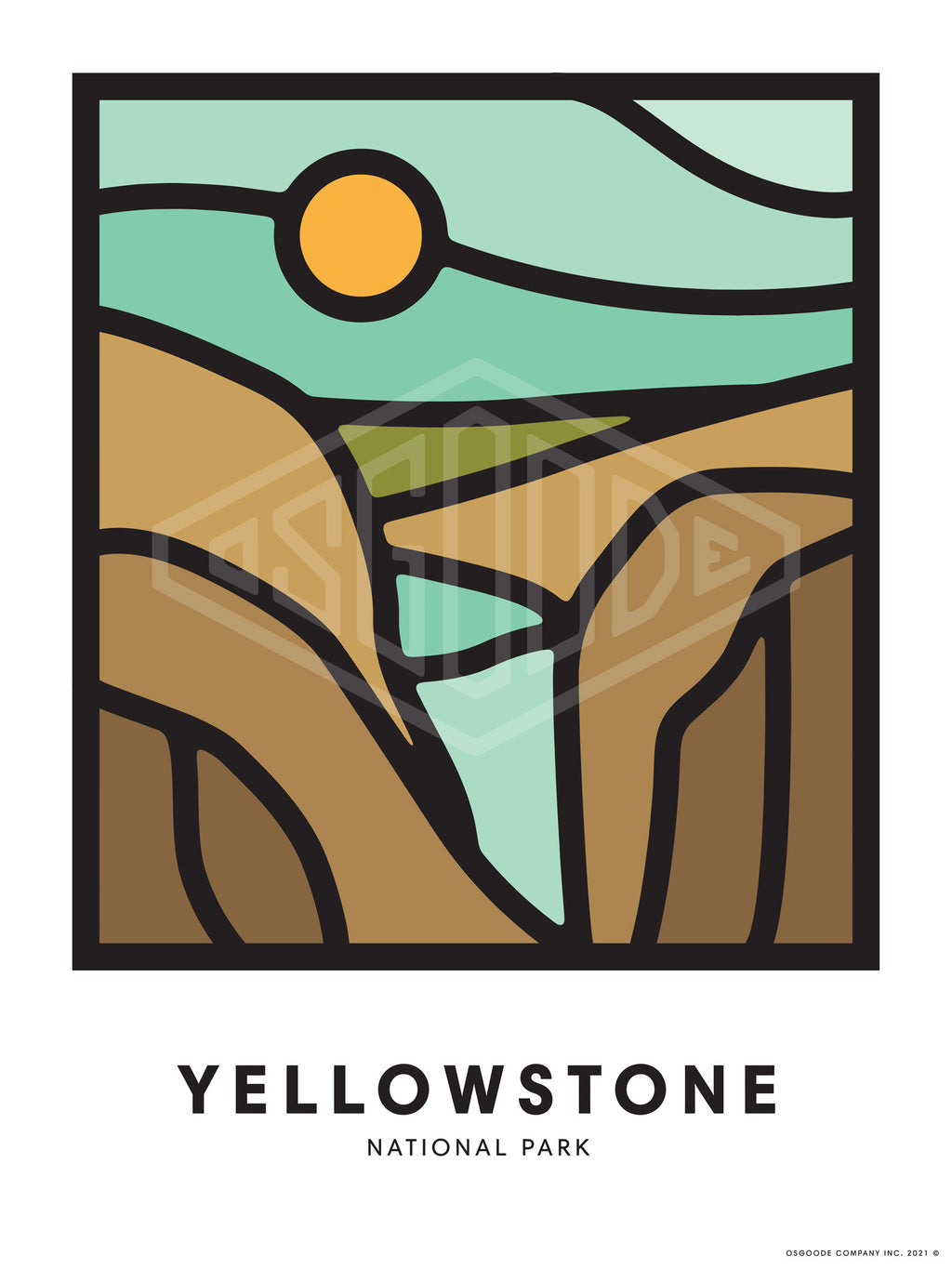 YELLOWSTONE PRINT