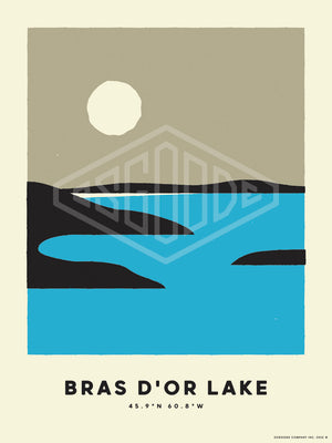 BRAS D'OR LAKE PRINT