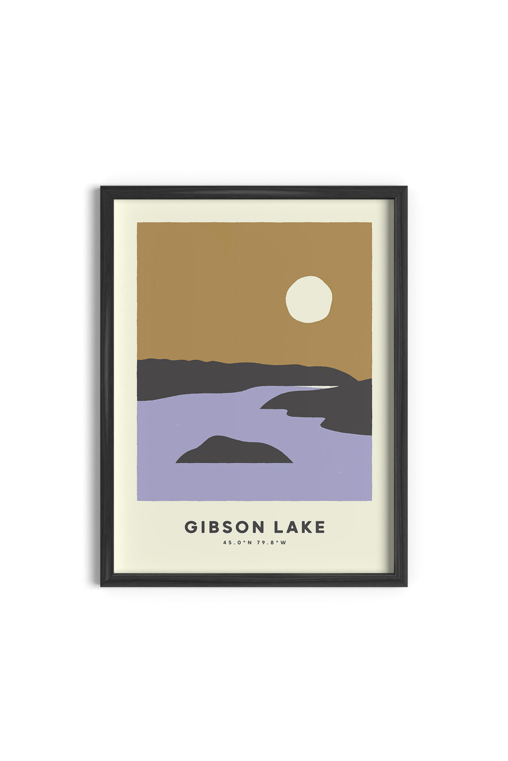 GIBSON LAKE PRINT