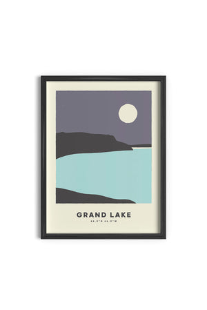 GRAND LAKE PRINT