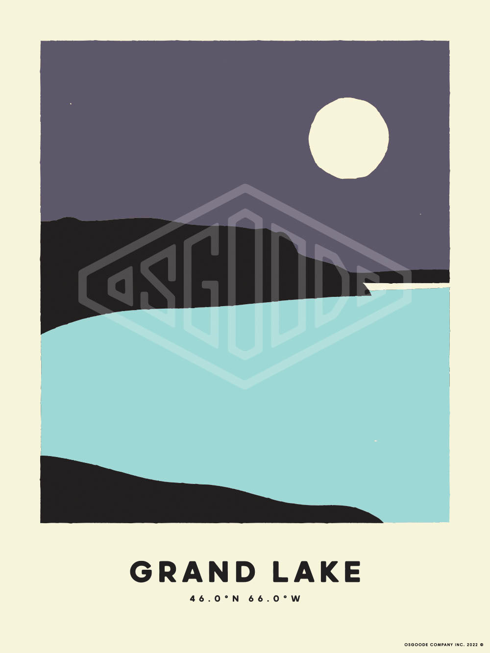 GRAND LAKE PRINT