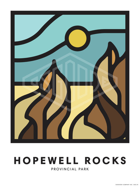 HOPEWELL ROCKS PRINT – Osgoode Company