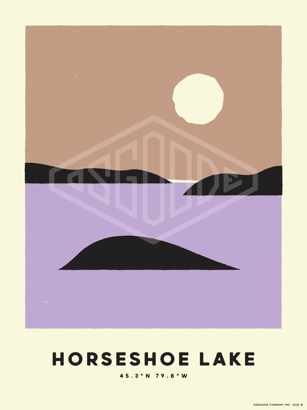 HORSESHOE LAKE PRINT