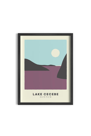 LAKE CECEBE PRINT