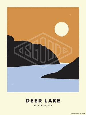 DEER LAKE PRINT