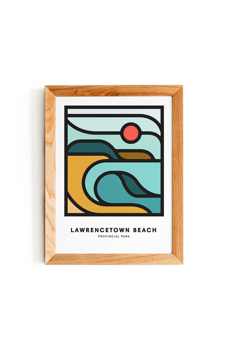 LAWRENCETOWN BEACH PRINT