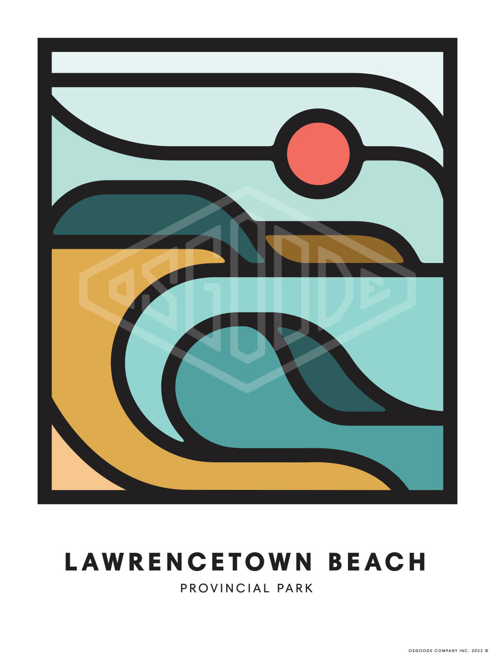 LAWRENCETOWN BEACH PRINT