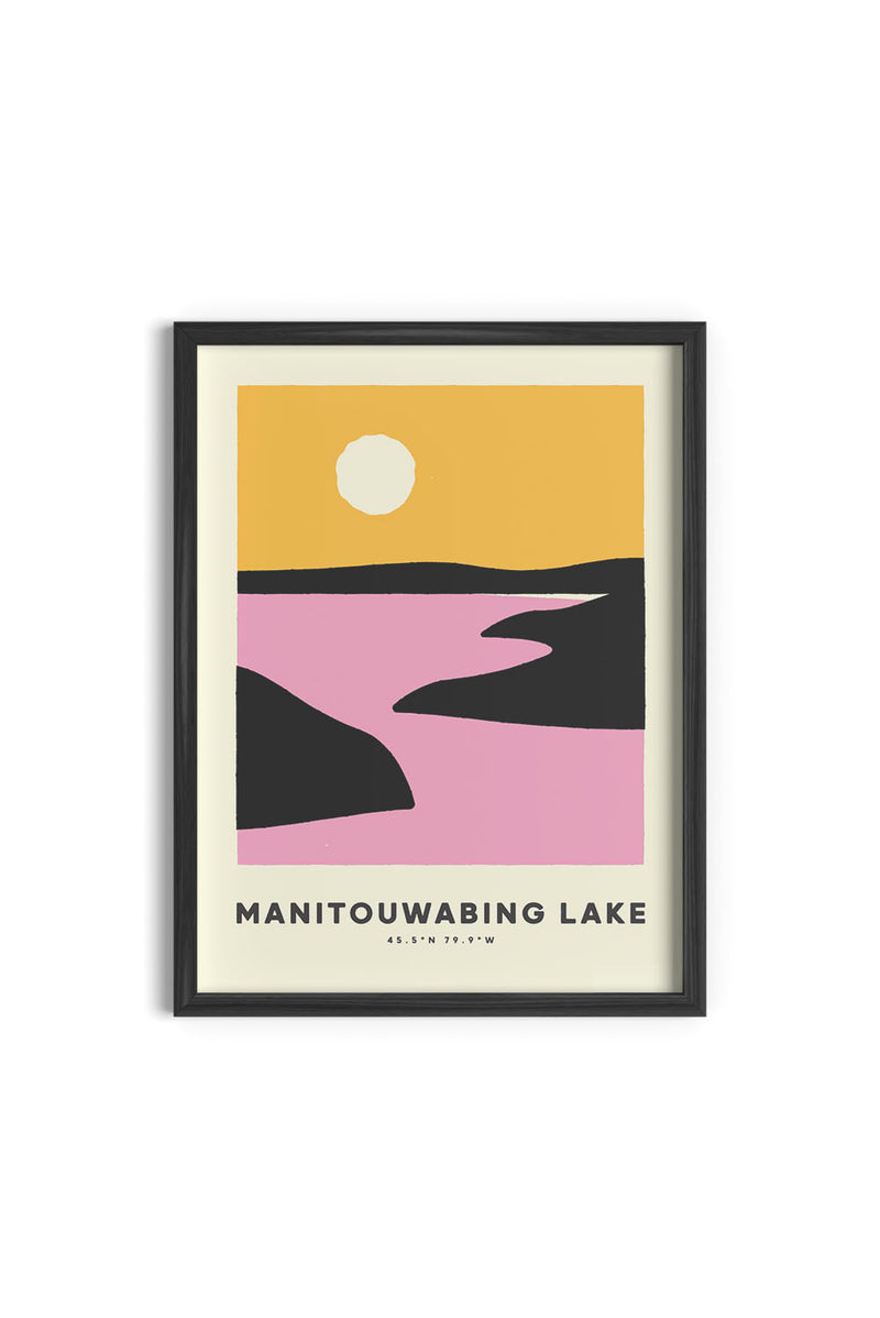 MANITOUWABING LAKE PRINT