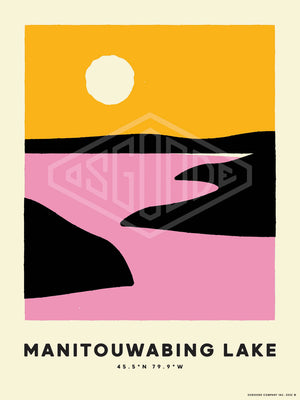 MANITOUWABING LAKE PRINT