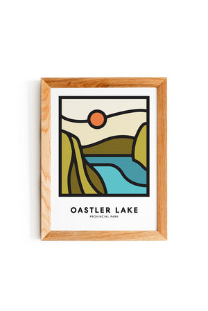 OASTLER LAKE PRINT