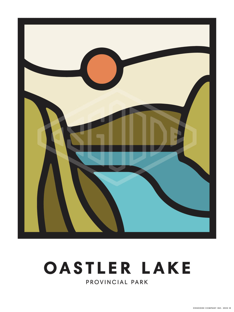 OASTLER LAKE PRINT
