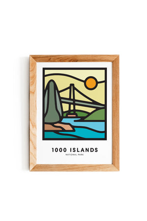 1000 ISLANDS PRINT