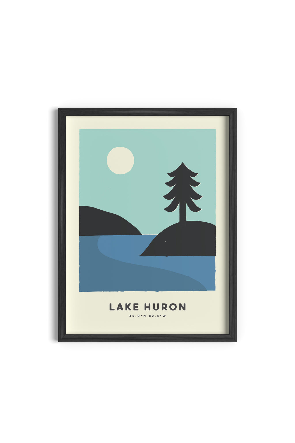 LAKE HURON PRINT