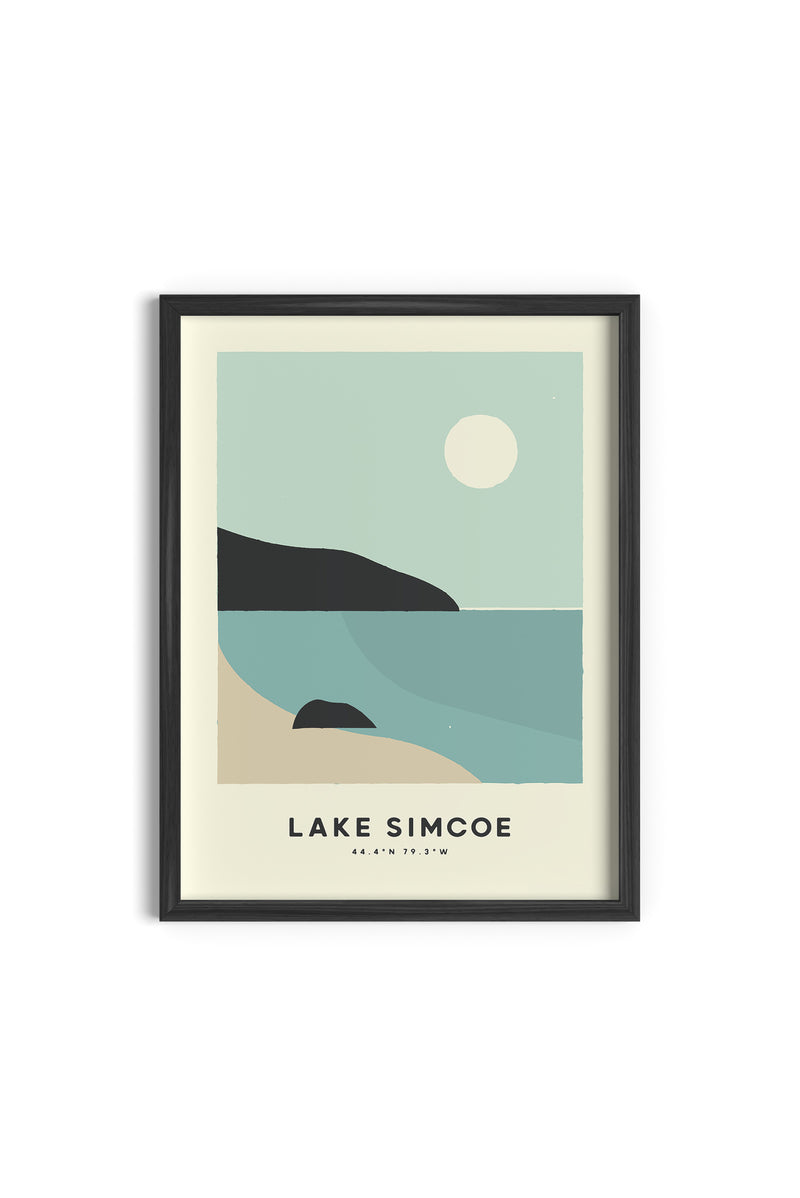 LAKE SIMCOE PRINT