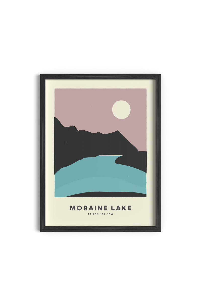 MORAINE LAKE PRINT