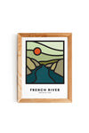 FRENCH RIVER PRINT