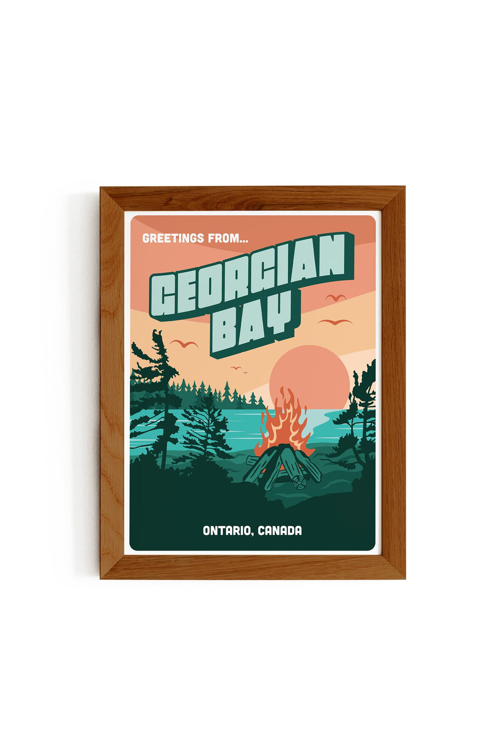 GEORGIAN BAY 'TRAVEL' PRINT