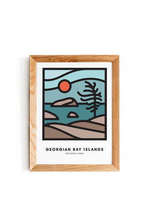 GEORGIAN BAY ISLANDS PRINT