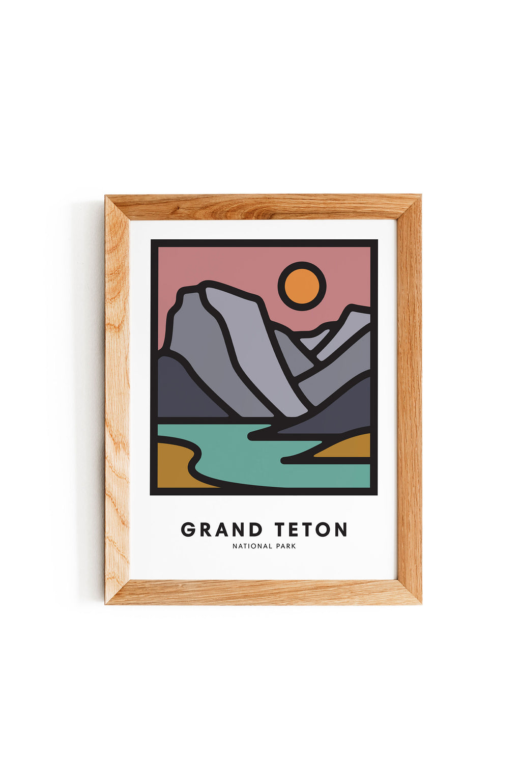 GRAND TETON PRINT