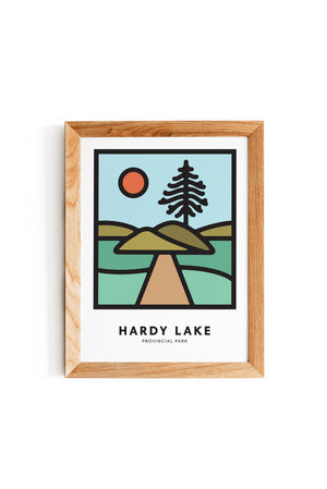 HARDY LAKE PRINT