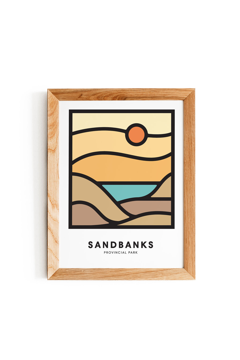 SANDBANKS PRINT