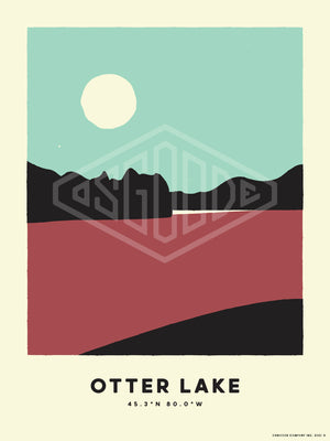 OTTER LAKE PRINT