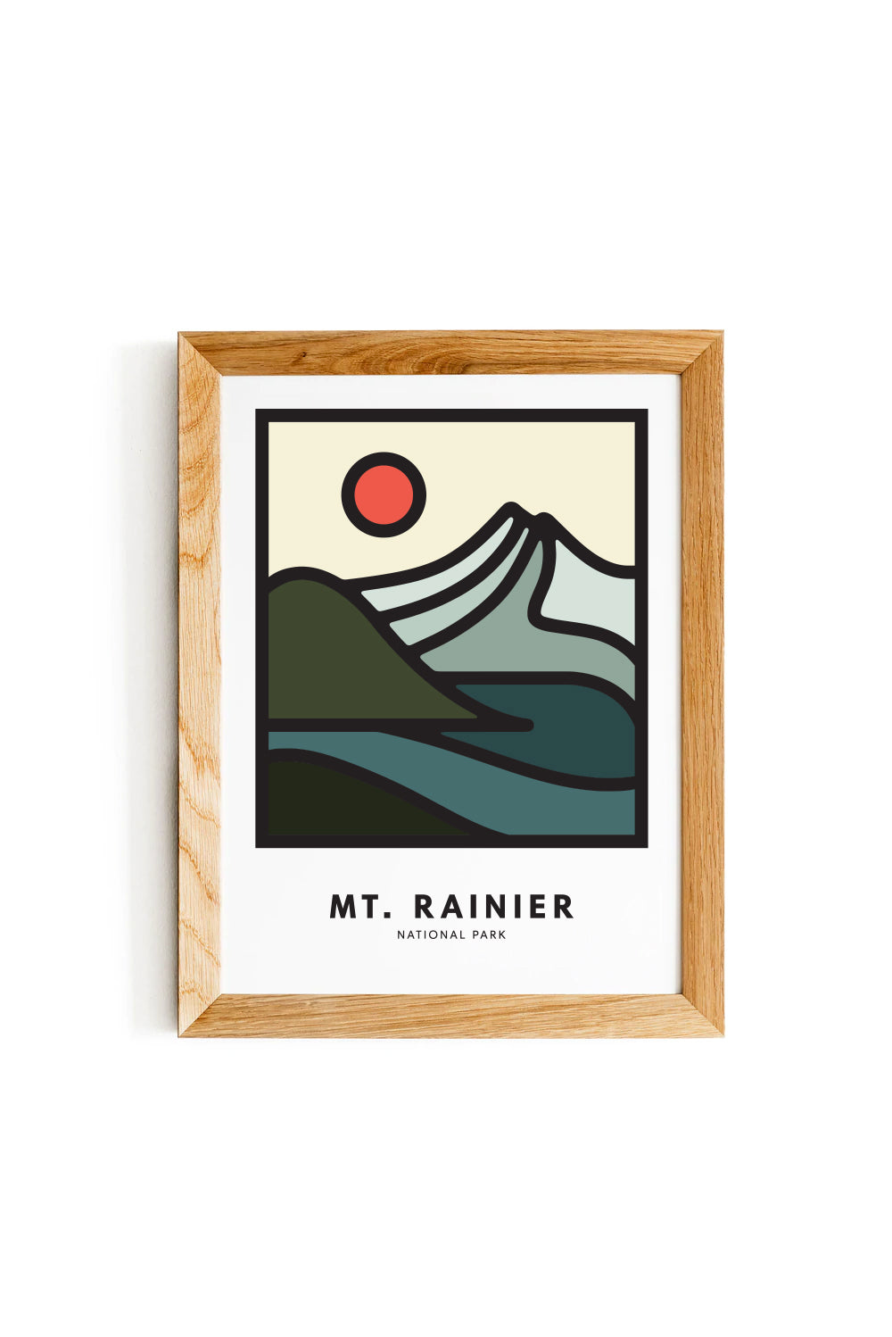 MT. RAINIER PRINT