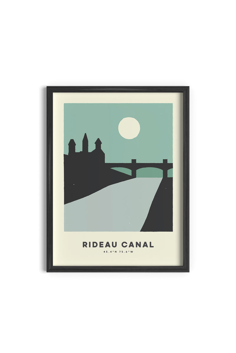 RIDEAU CANAL PRINT