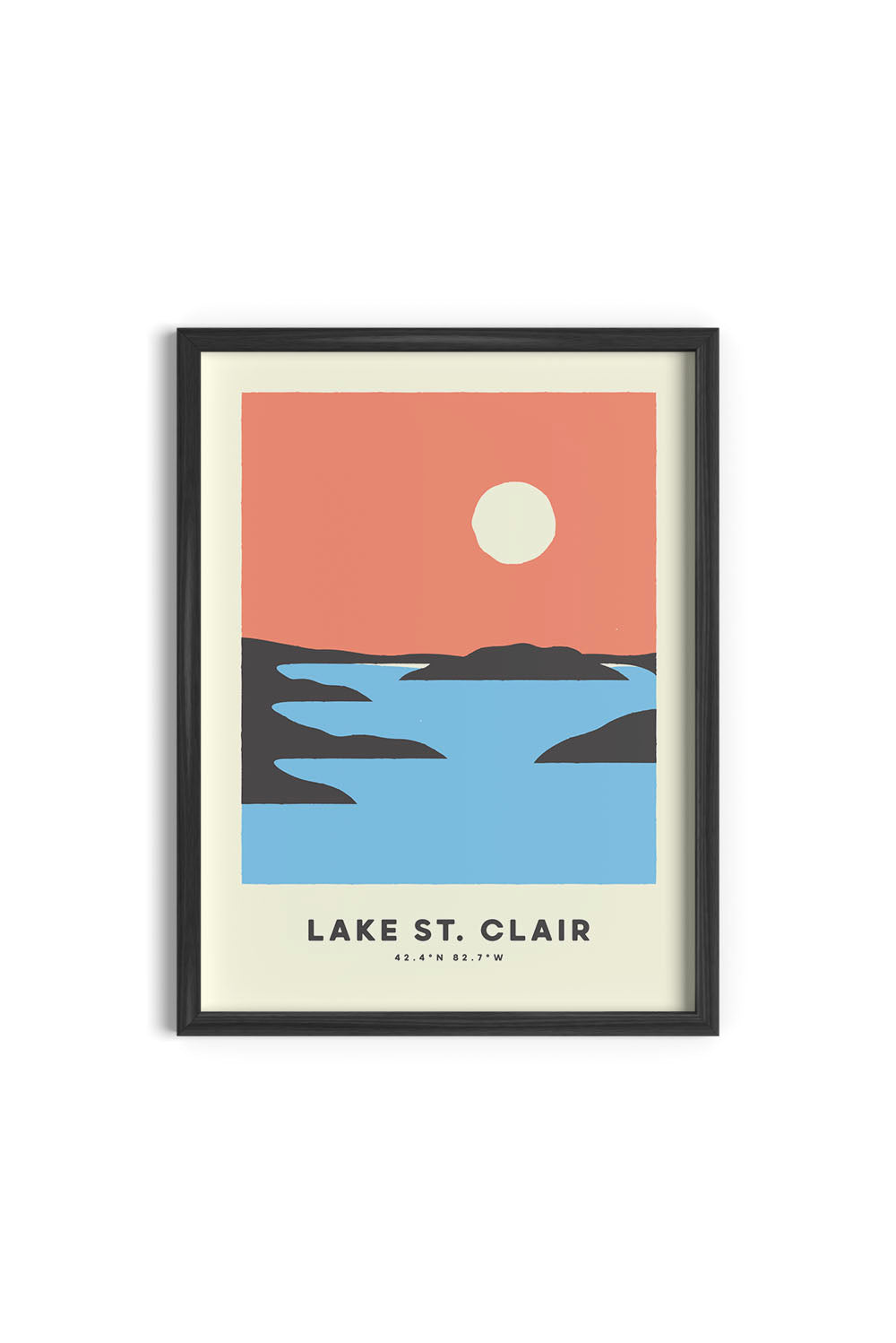 LAKE ST. CLAIR PRINT