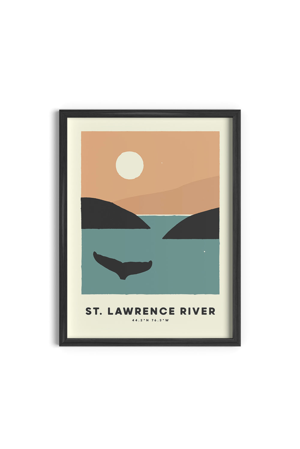 ST. LAWRENCE RIVER PRINT