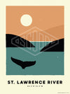 ST. LAWRENCE RIVER PRINT